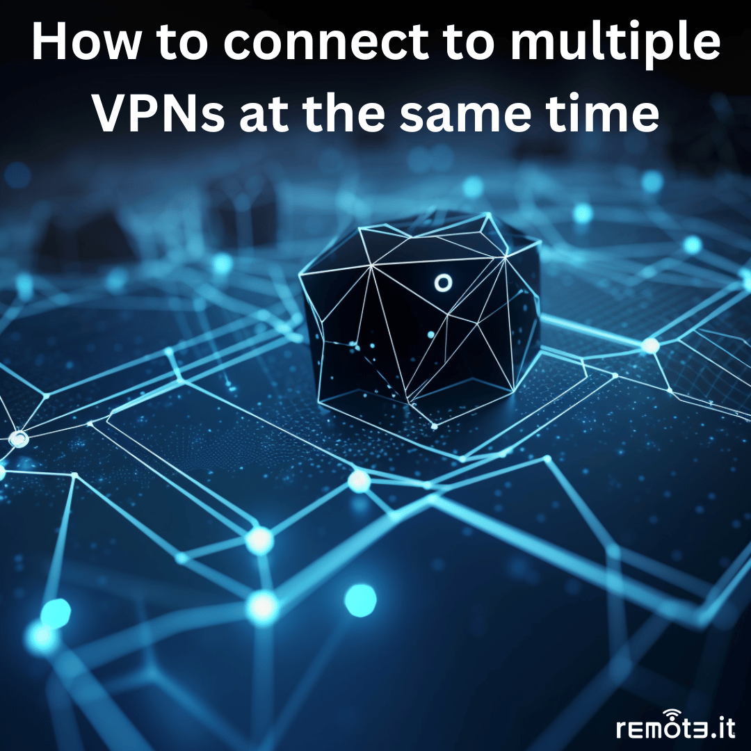 複数のVPNに同時に、簡単に、安全に接続できる。